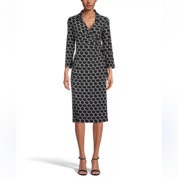 Anne Klein Dresses & Skirts - Anne Klein Wrap Midi Dress